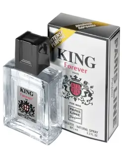 King Forever INTENSE PERFUME Т В муж. 100 мл Paris Line Parfums 10837226 купить за 391 ₽ в интернет-магазине Wildberries