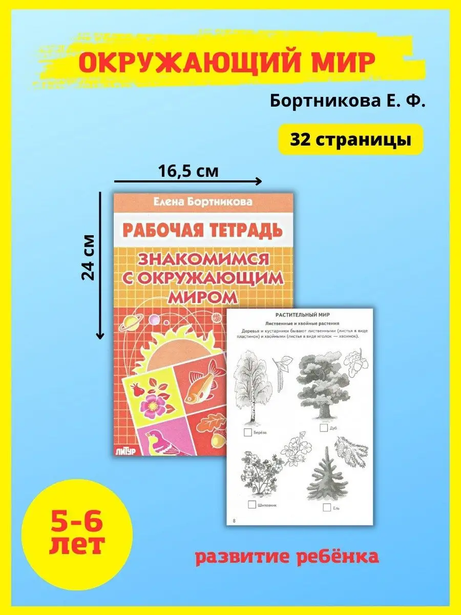 Развивающие рабочие тетради Окружающий мир Изучаем цифры Издательство Литур  10839101 купить за 422 ₽ в интернет-магазине Wildberries