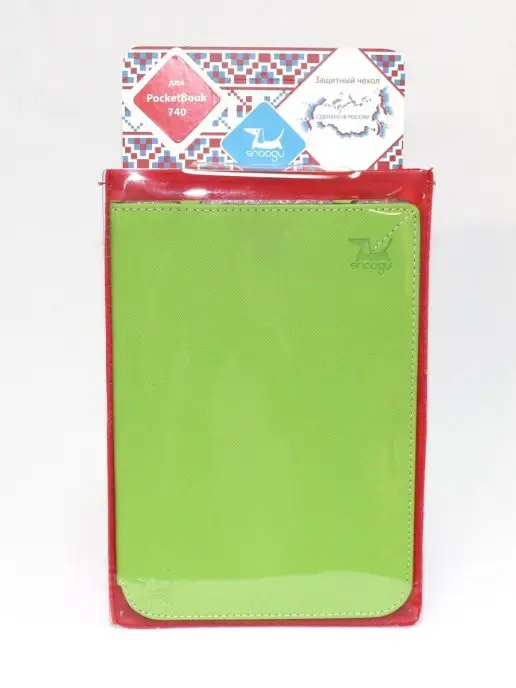 Snoogy Чехол обложка для ридера PocketBook 740 PRO COLOR, зеленый, фото 4