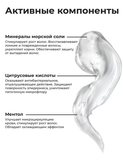 WHITE COSMETICS Набор 2 в 1 Шампунь + Кондиционер для волос 1000 мл, 1000 мл, фото 5