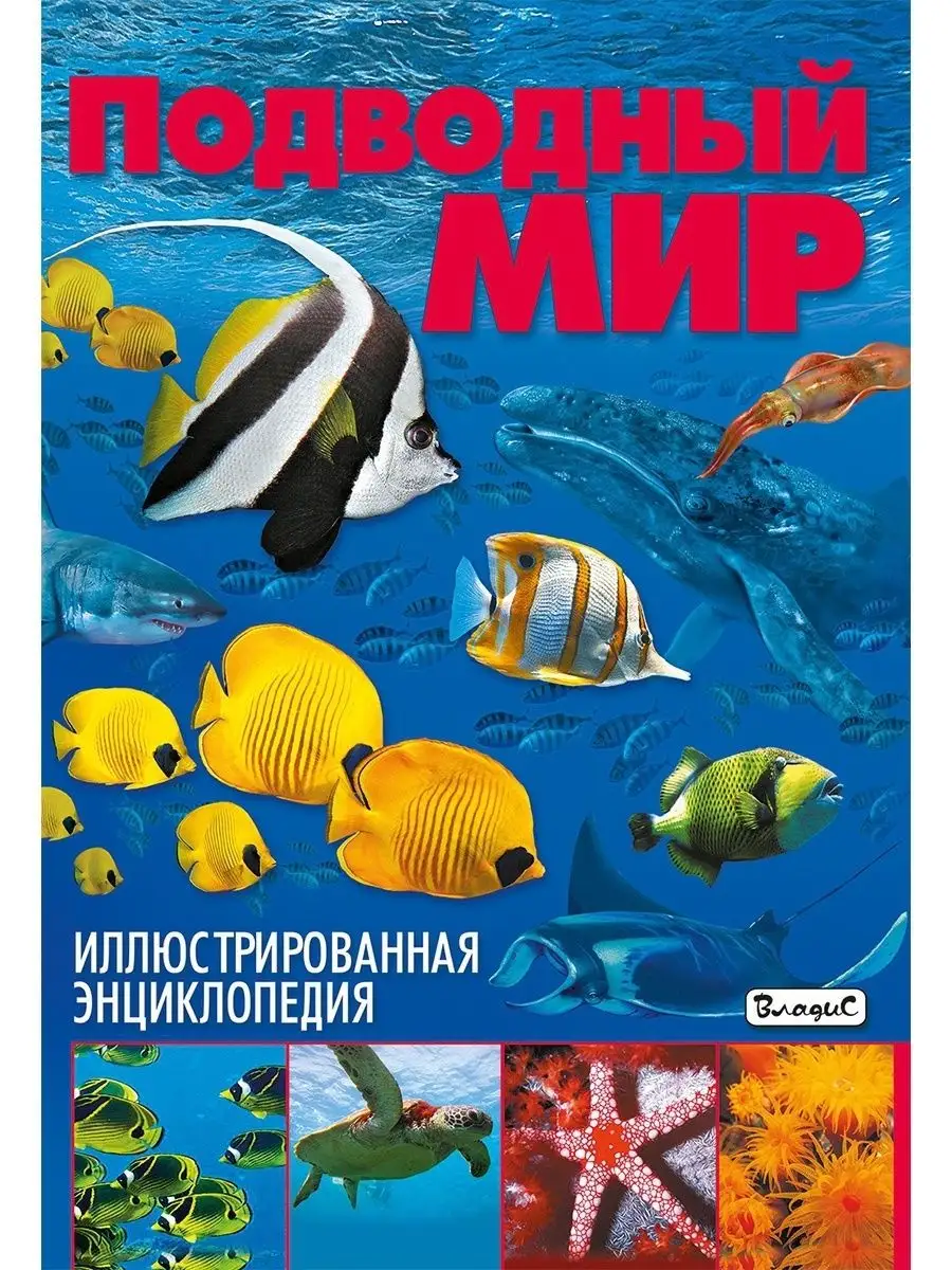 Подводный мир. Иллюстрированная энциклопедия. 160 страниц Владис 10924082  купить в интернет-магазине Wildberries