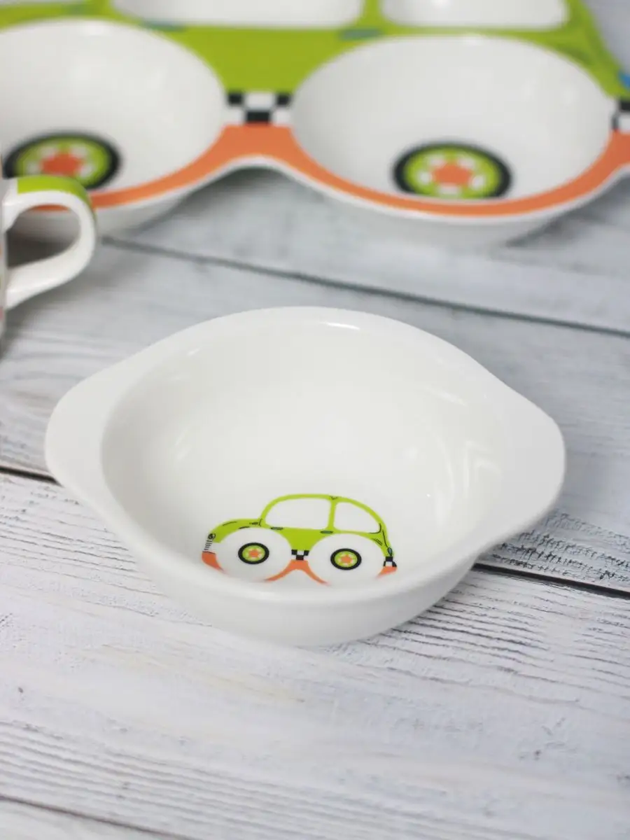 Набор Детской Посуды Керамика – купить в интернет-магазине OZON по низкой цене