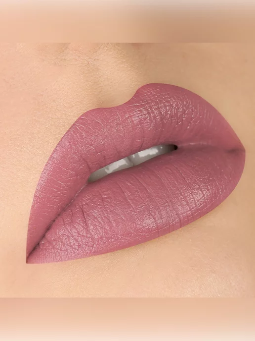 LUXVISAGE Помада для губ GLAM LOOK cream velvet сатиновая тон 307, бежевый, фото 2
