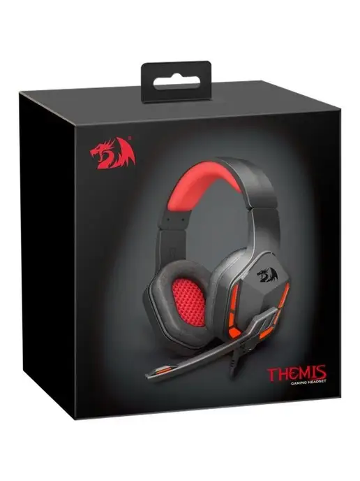Redragon Игровые наушники проводные с микрофоном Themis, вариант, фото 7