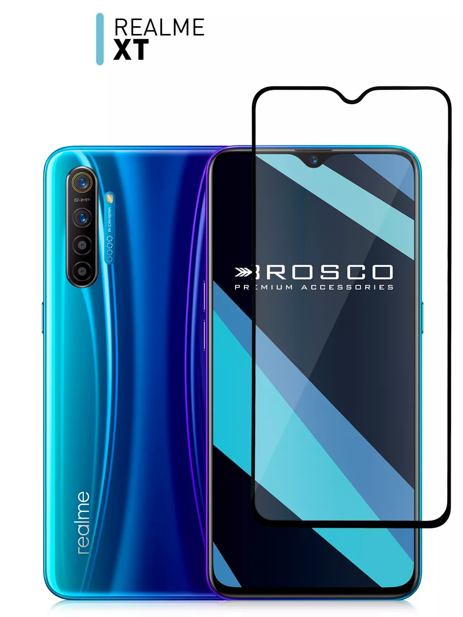 Защитное стекло на Realme XT, X2 Реалми ХТ Х2 ИксТ, Икс2 Rosco 11090459  купить за 349 ₽ в интернет-магазине Wildberries