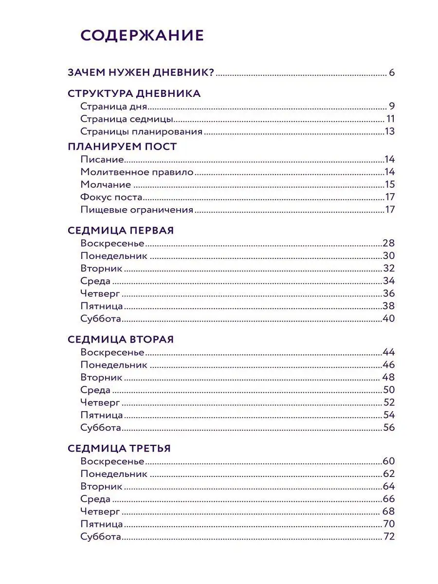 Дневник Великого поста. 7 недель работы над собой Никея 11102254 купить в  интернет-магазине Wildberries