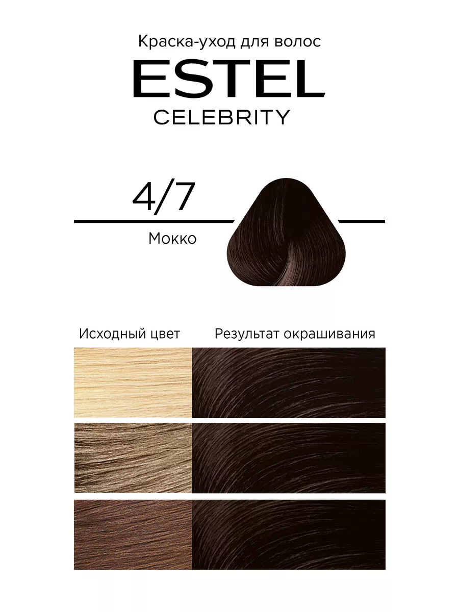 Палитра краски для волос Estel DeLuxe