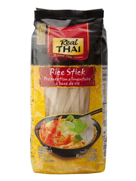 Real Thai Рисовая лапша 5 мм 250 г, 250 г