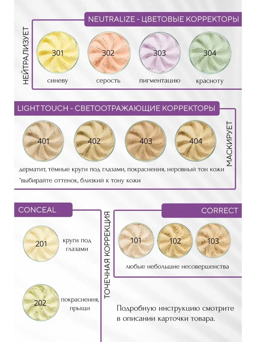 Минеральный корректор линии CORRECT Era Minerals 11207319 купить за 788 ₽ в  интернет-магазине Wildberries