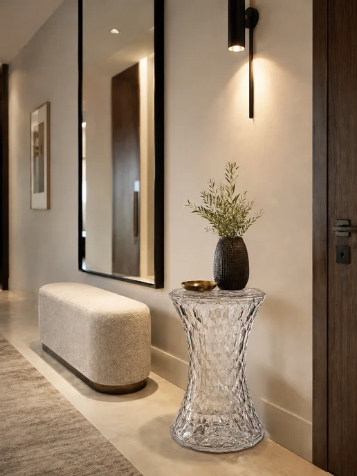 Bradex Home Табурет для кухни пластиковый Stone, декор для дома, белый, фото 3
