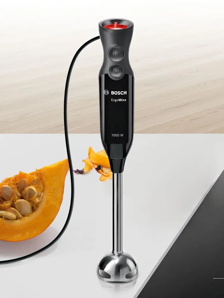 BOSCH MS6CB61V5G Hand Blender, ErgoMixx, 1000 W, Black