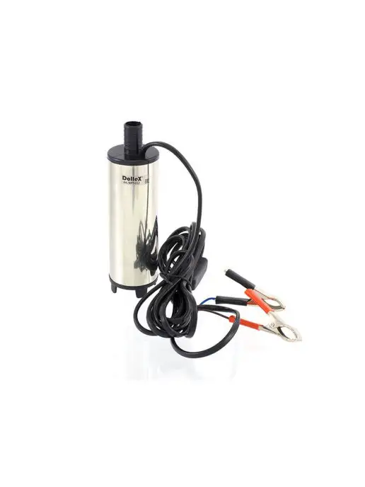 DOLLEX Насос перекачки топлива погружной 12V, 30 л мин, с фильтром, 30 л