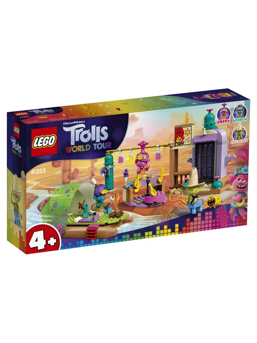 Конструктор LEGO Trolls 41253 Приключение на плоту в Кантри-тауне /  развивающая игра, яркая LEGO 11271966 купить в интернет-магазине Wildberries