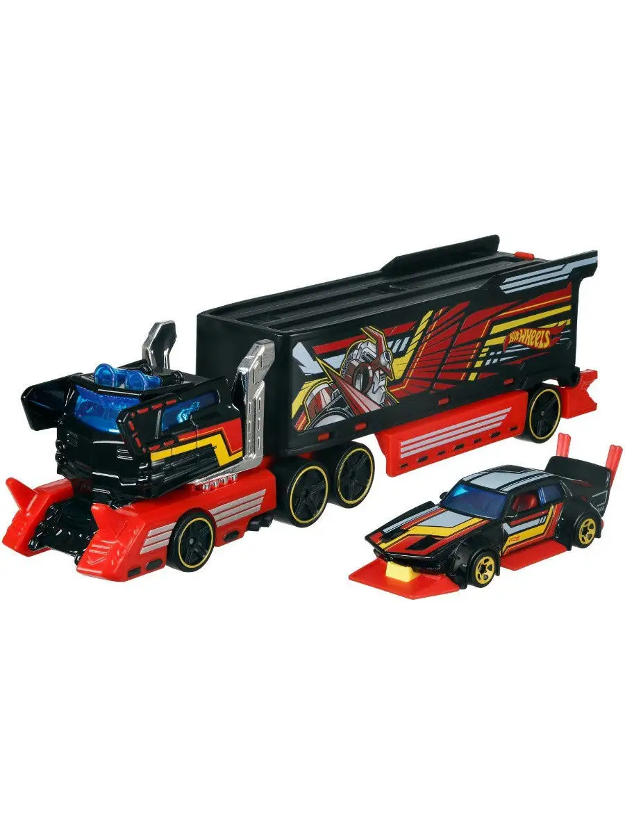 Трейлер с машинкой в наборе Hot Wheels Hot Wheels 11281438 купить в  интернет-магазине Wildberries