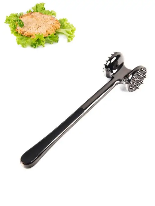 Сибирская посуда Молоток для отбивания мяса, черный, фото 6