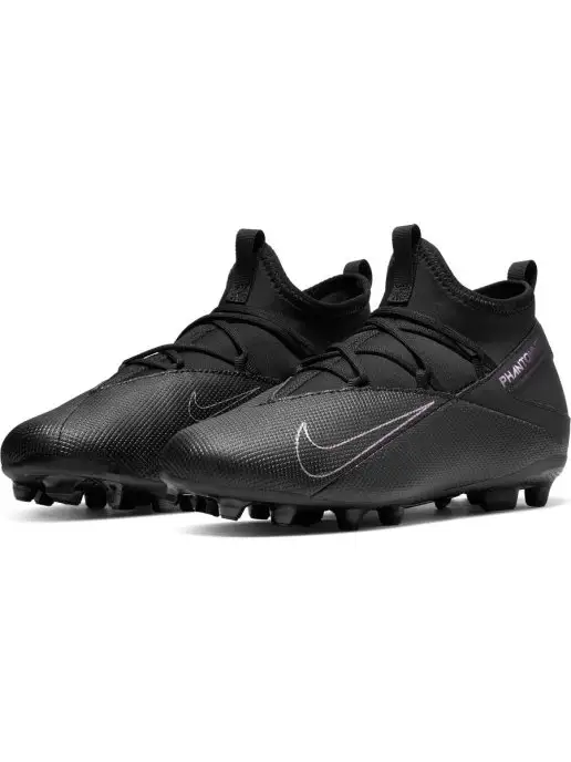 Nike Бутсы JR PHANTOM VSN 2 CLUB DF FG MG, черный
