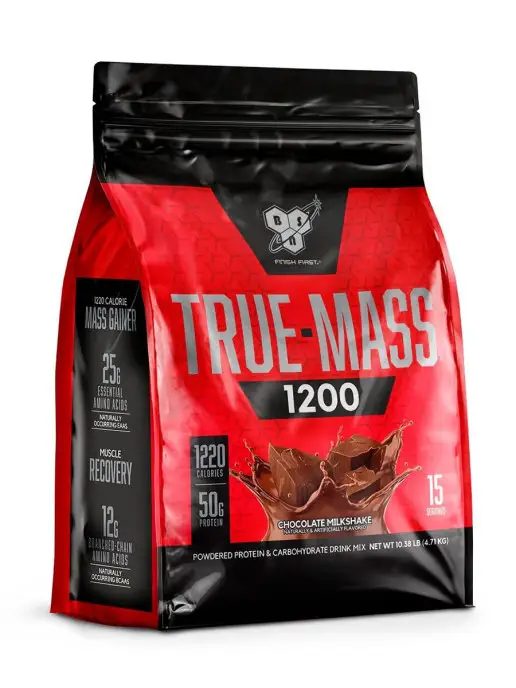 BSN Гейнер True-Mass, 4710 г - Молочный коктейль с шоколадом