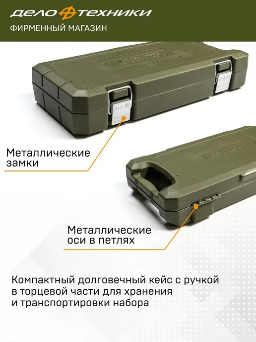 ДЕЛО ТЕХНИКИ Набор головок и принадлежностей 1 2", 20 предм, 620720, вариант, фото 6