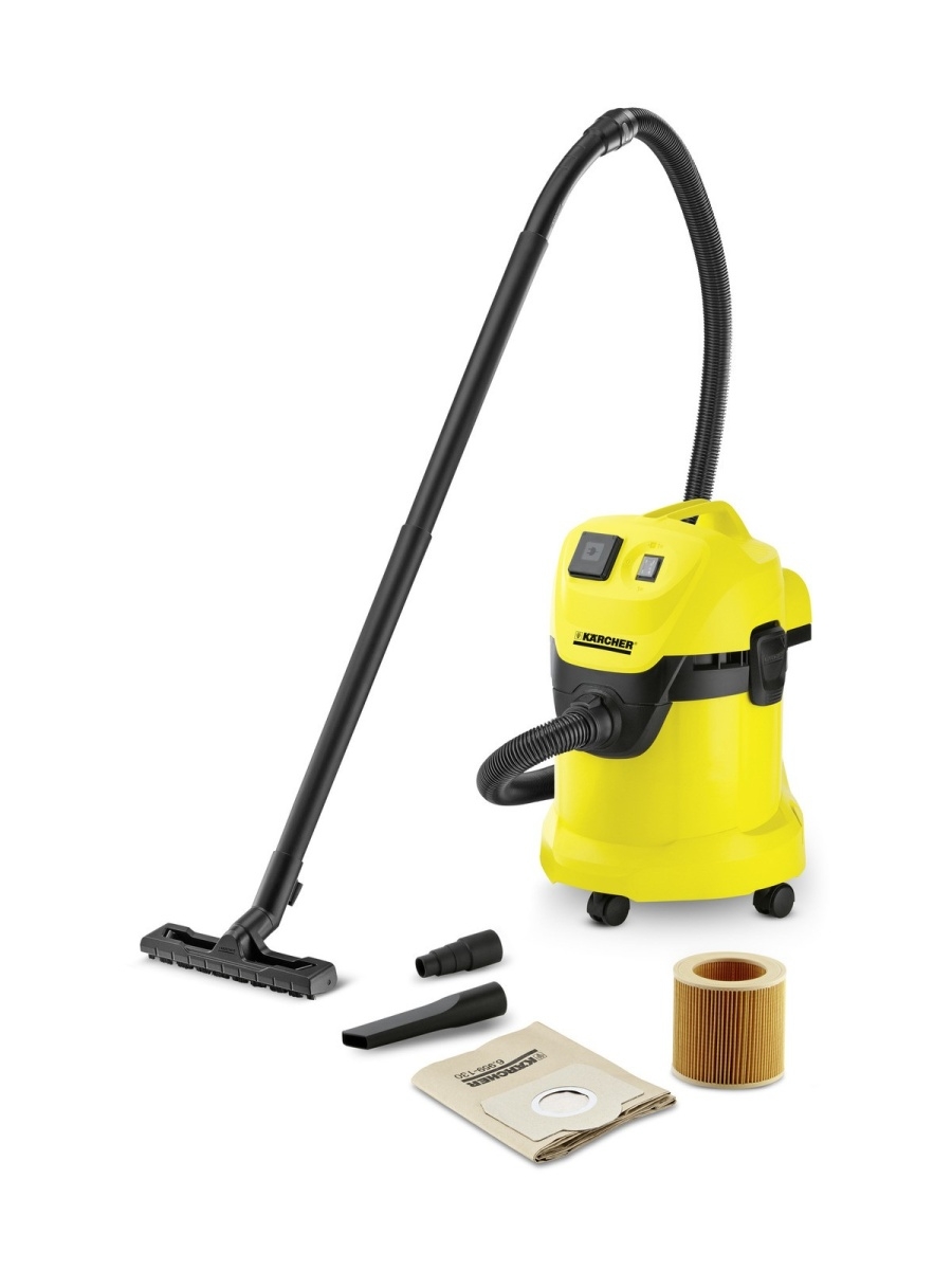 Хозяйственный пылесос WD 3 P Karcher 11413918 купить в интернет-магазине  Wildberries