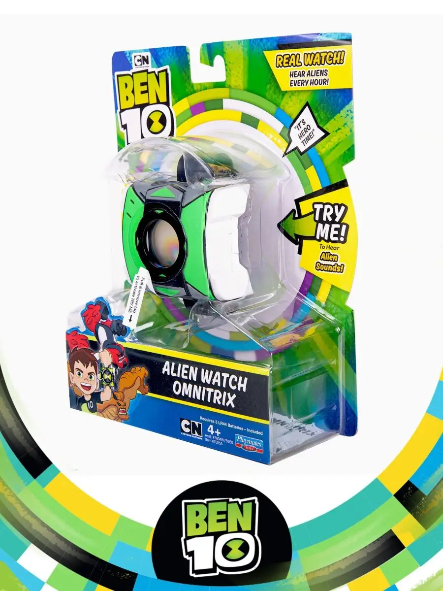 Игровой набор Часы Электронные Омнитрикс Бен 10 BEN 10 11454420 купить за  791 ₽ в интернет-магазине Wildberries