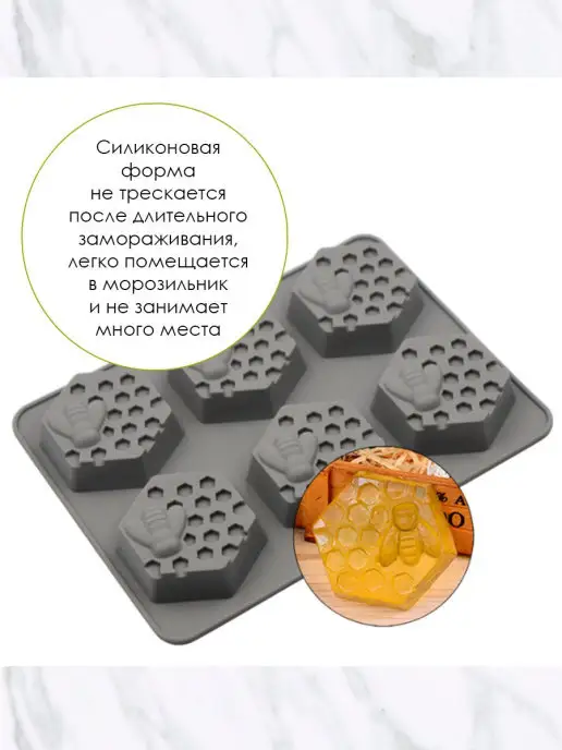 Kitchen Angel Силиконовая форма для льда, серый, фото 4