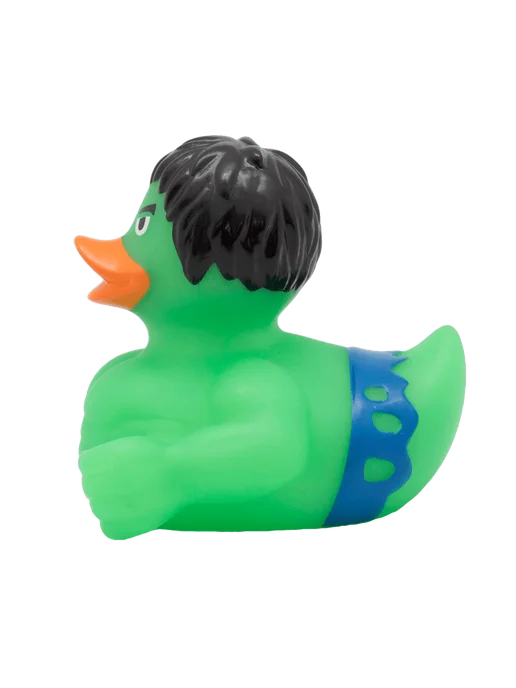 Funny Ducks Игрушка для ванны, сувенир Зеленый монстр уточка, зеленый, фото 5