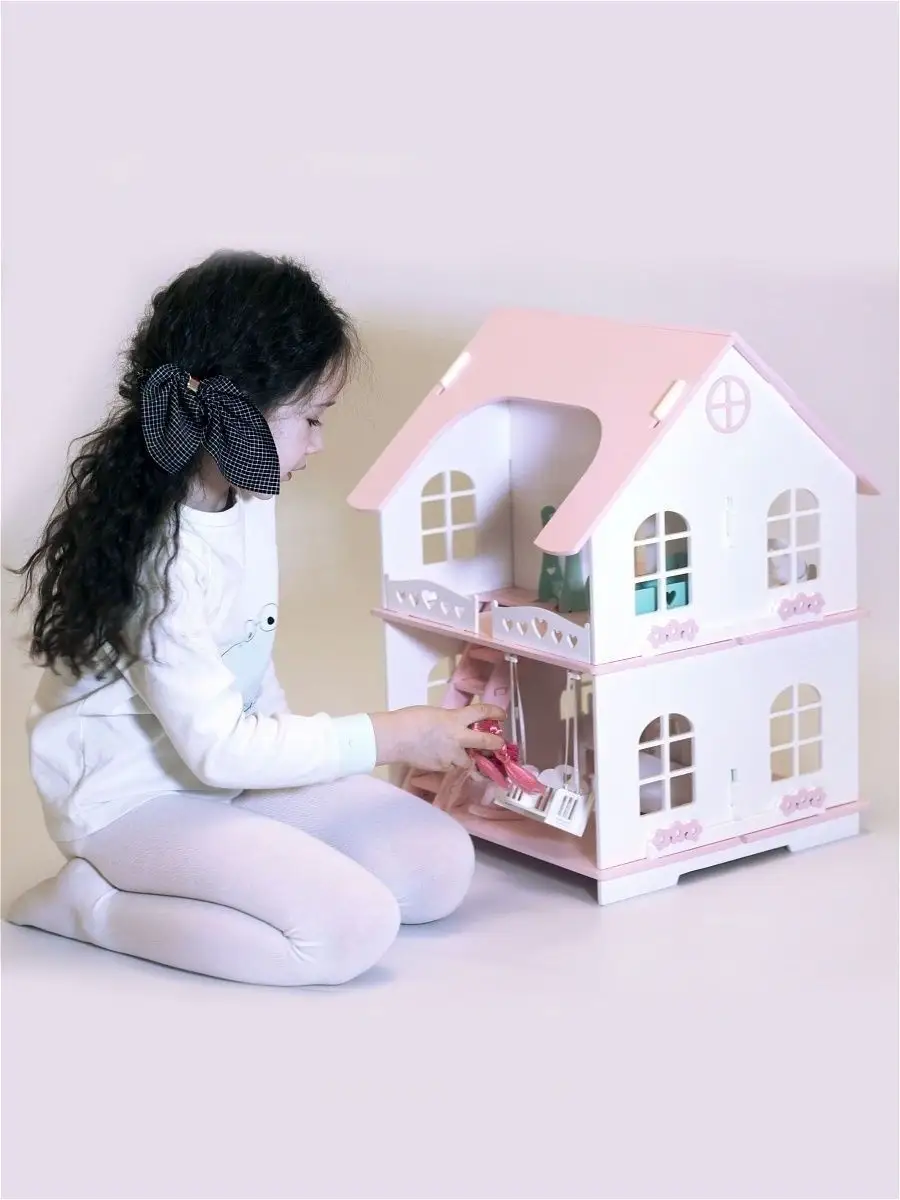 Кукольный домик ЛОЛЛИ играй и развивайся Little Wood Home 11497138 купить  за 3 988 ₽ в интернет-магазине Wildberries