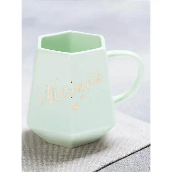 Кружка геометрия 'Мечтай', зелёная, 300мл