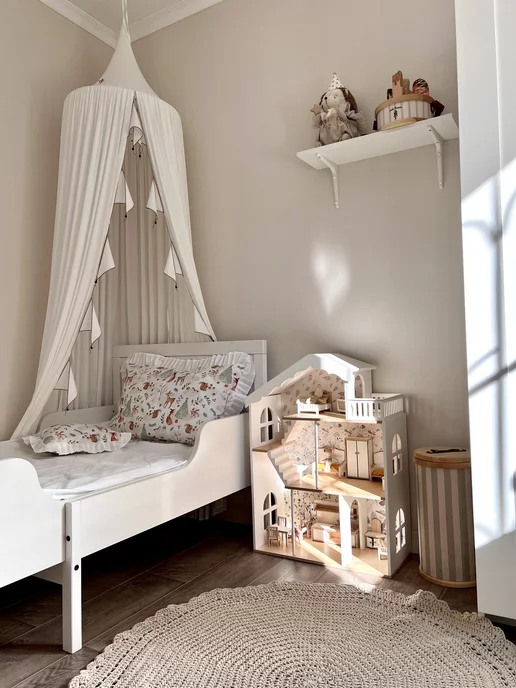Sleep and Play Балдахин шатер на кроватку, белый, фото 6