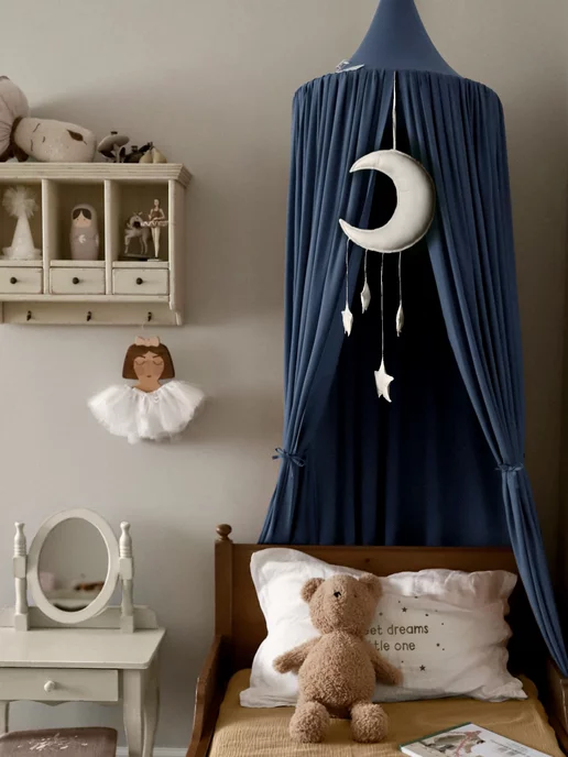 Sleep and Play Балдахин шатер на кроватку, синий, фото 5