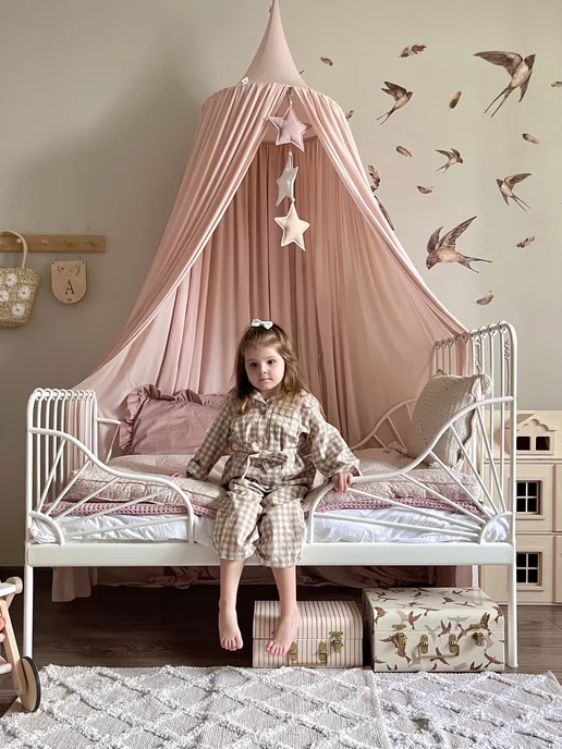Sleep and Play Балдахин шатер на кроватку, розовый, фото 3