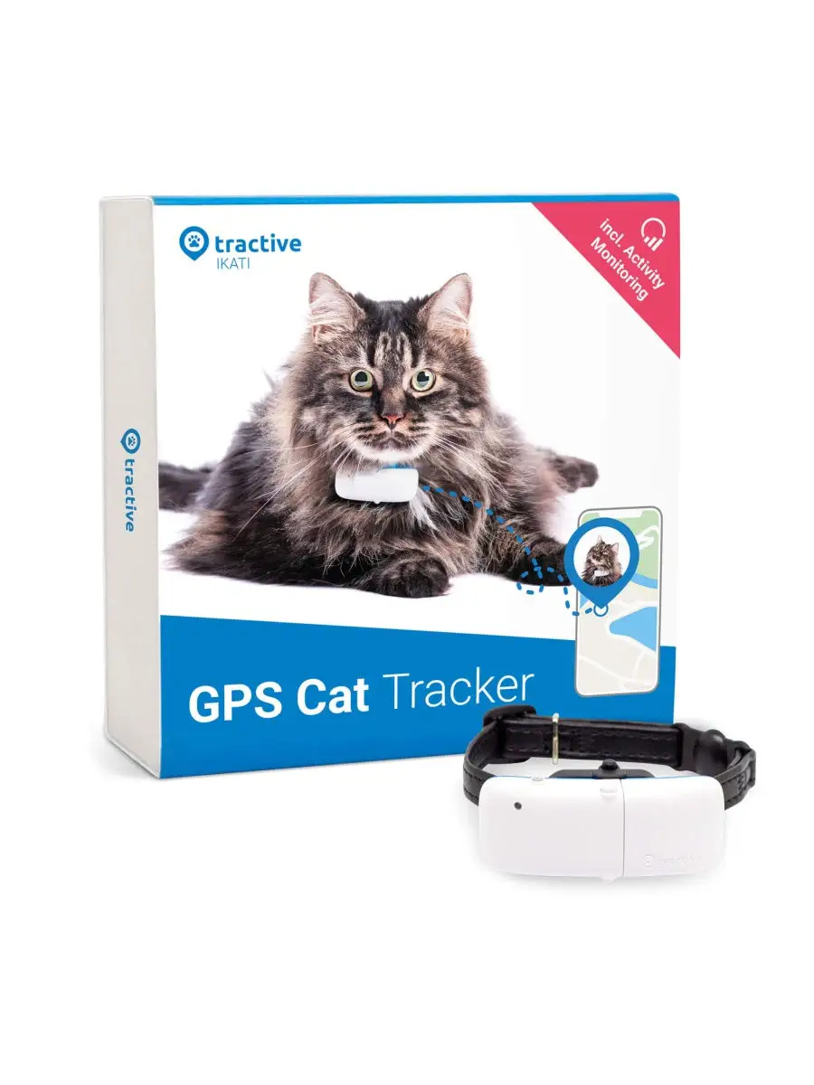 GPS-ошейник для собак и кошек I-PET (PET Tracker MPS) оранжевый