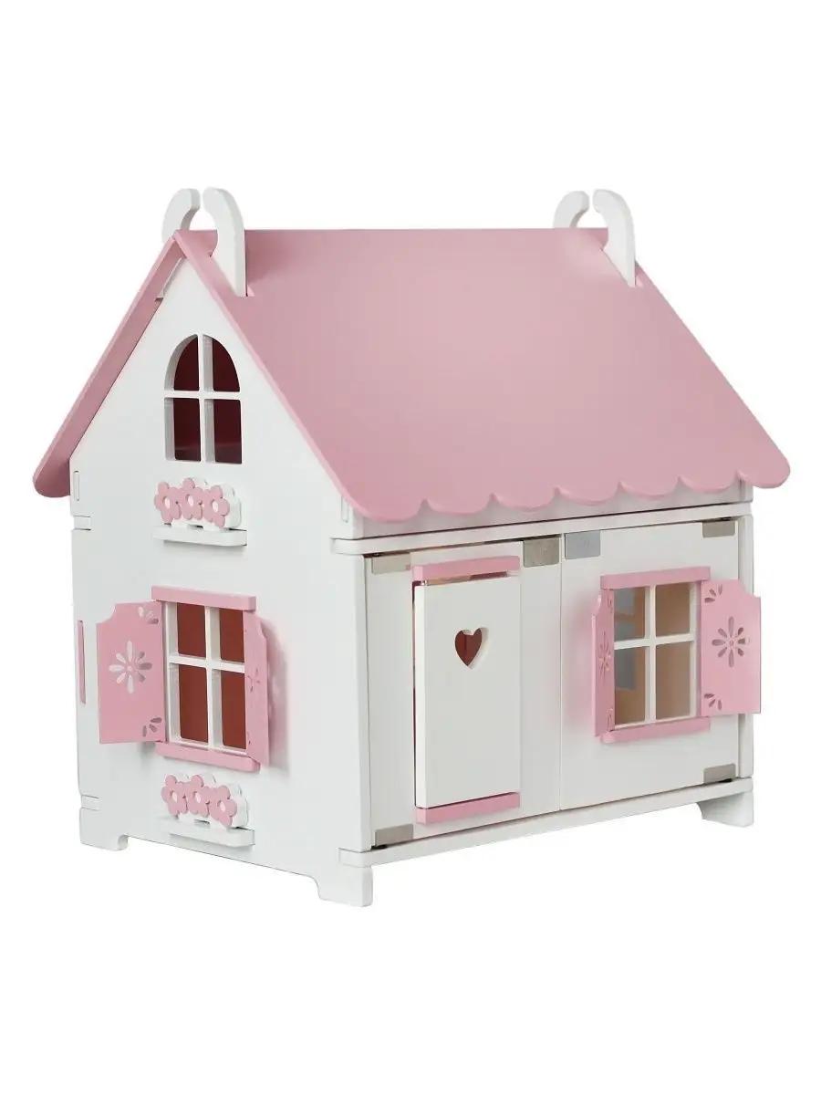 Кукольный дом Мими розовый играй и развивайся Little Wood Home 11517500  купить за 3 926 ₽ в интернет-магазине Wildberries