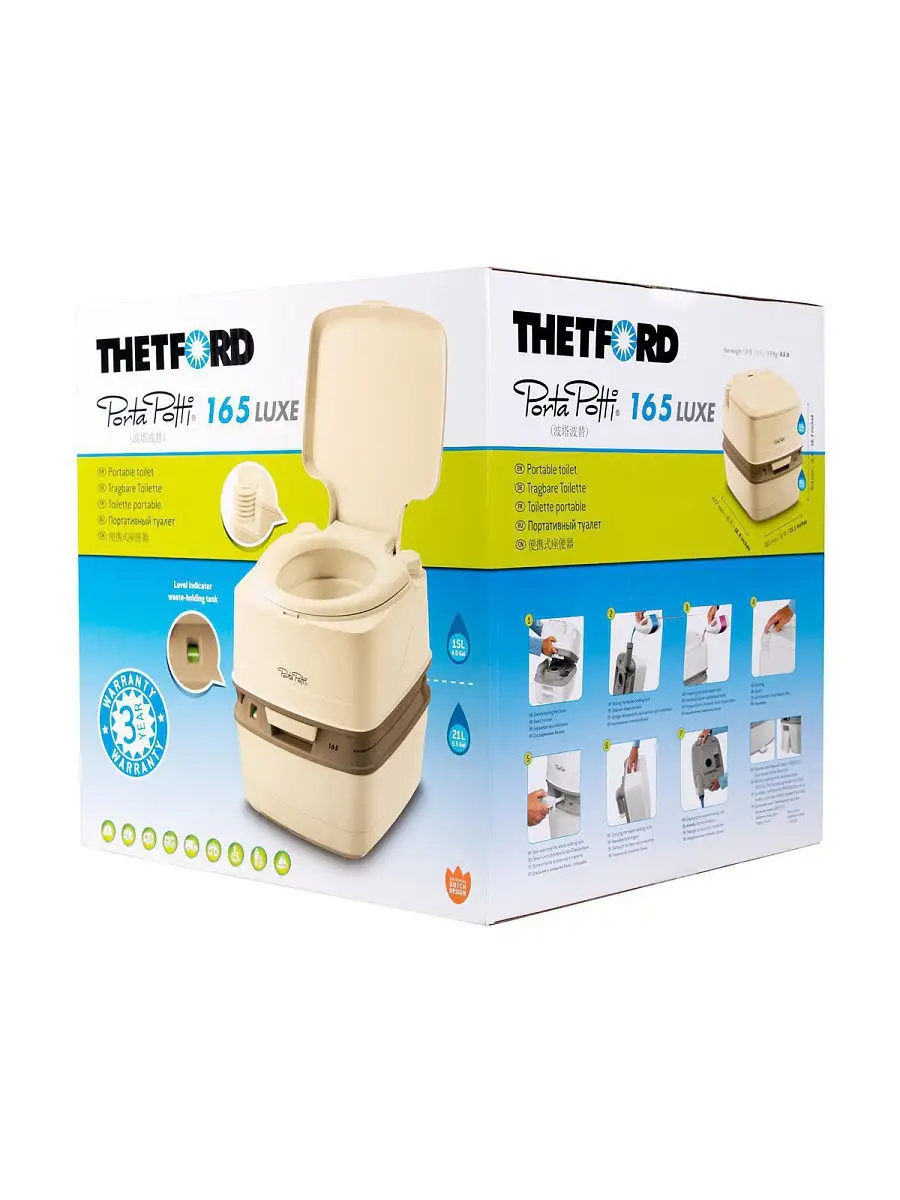 Биотуалет Thetford Porta Potti 165 Luxe Thetford 11530594 купить в  интернет-магазине Wildberries