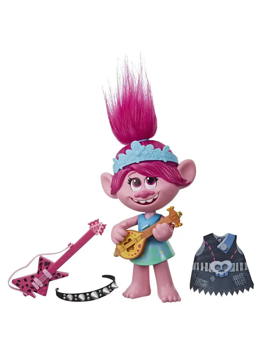 Кукла Тролли Поющая Розочка TROLLS E9411 TROLLS 11545035 купить в  интернет-магазине Wildberries