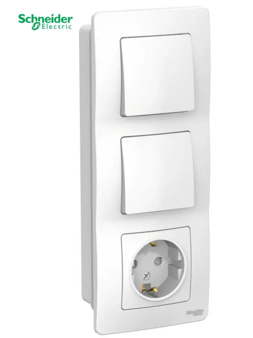 Важные особенности трехклавишных выключателей с розеткой черного цвета