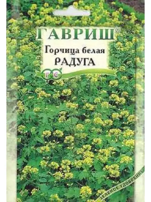 ГАВРИШ Семена Горчица белая Радуга, 20г, 20 г