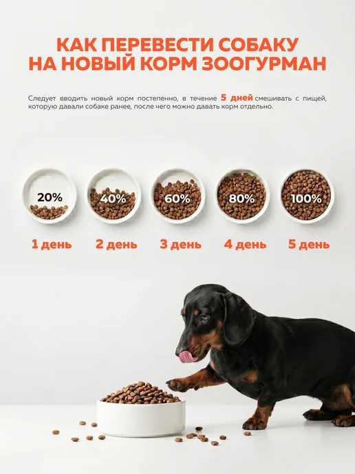Сухой корм ЗООГУРМАН для собак, мелкие, телятина, 10 кг, фото 6