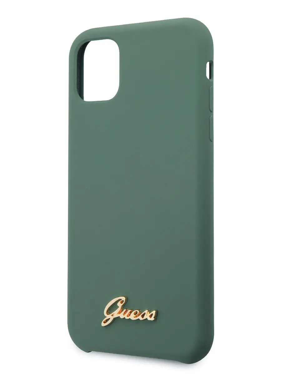 Чехол на iPhone 11 силиконовый Silicone GUESS 11634579 купить за 2 123 ₽ в  интернет-магазине Wildberries