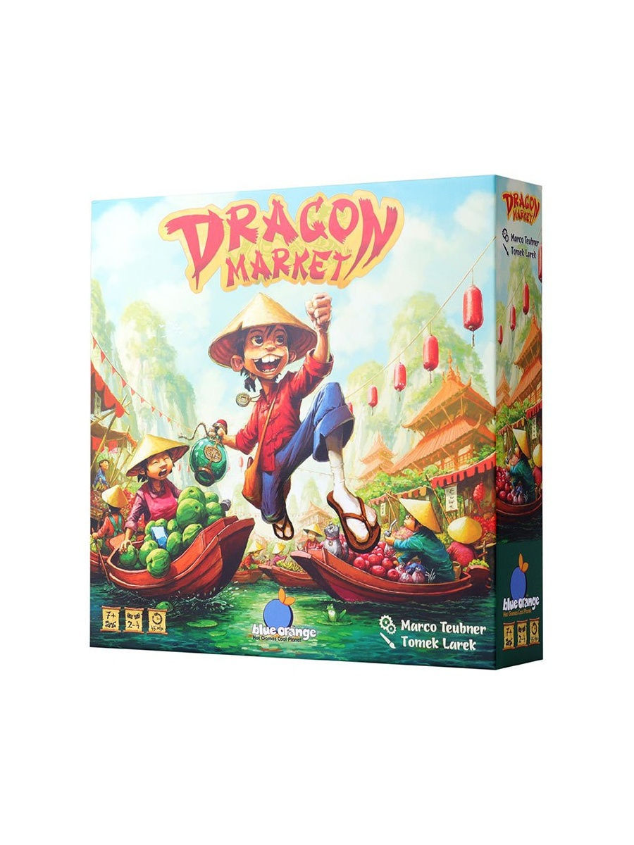 Настольная игра Драконий рынок (Dragon Market) Blue orange 11655923 купить  в интернет-магазине Wildberries