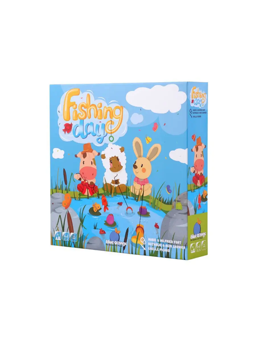 Настольная игра День рыбака (Fishing Day) Blue orange 11655925 купить за 1  181 ₽ в интернет-магазине Wildberries