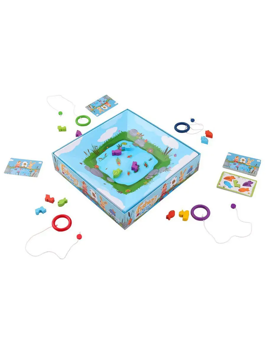 Настольная игра День рыбака (Fishing Day) Blue orange 11655925 купить за 1  181 ₽ в интернет-магазине Wildberries