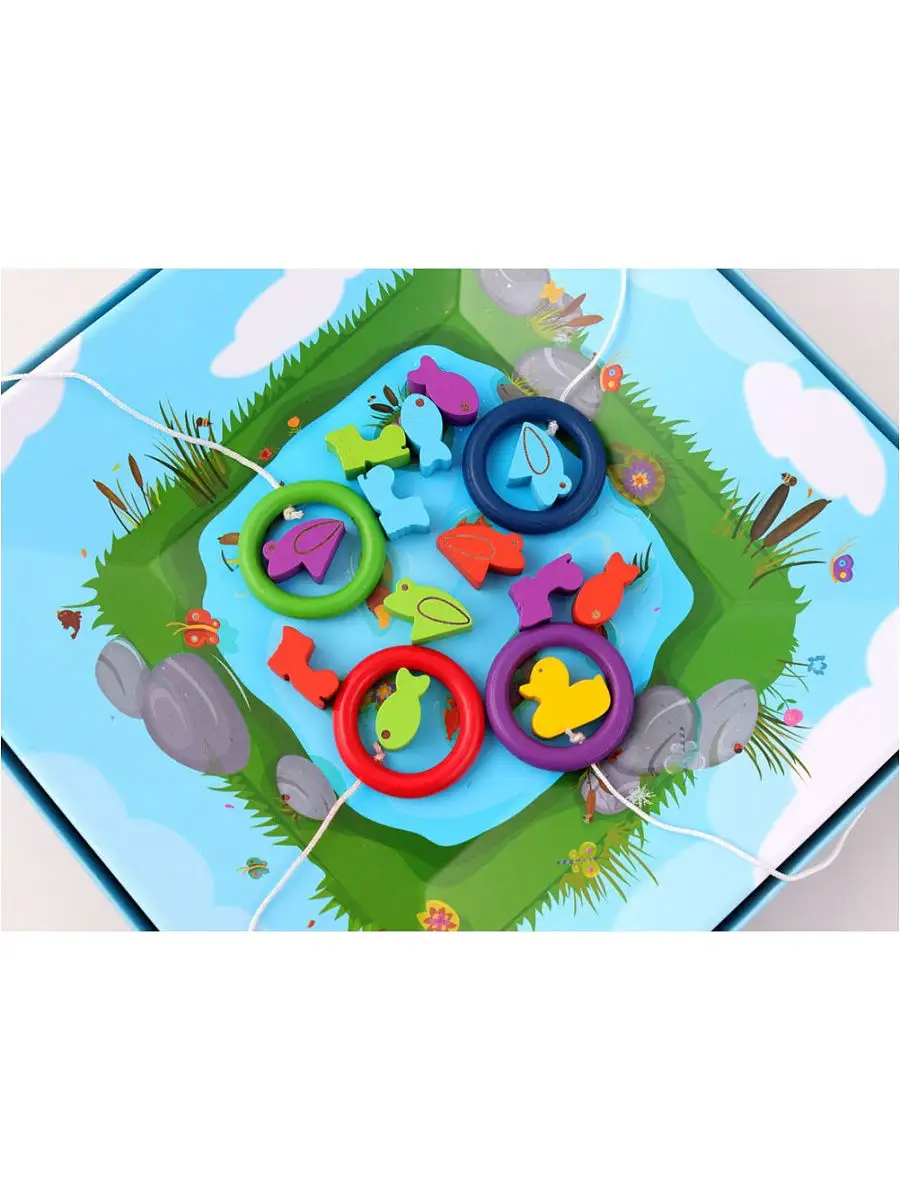 Настольная игра День рыбака (Fishing Day) Blue orange 11655925 купить за 1  181 ₽ в интернет-магазине Wildberries