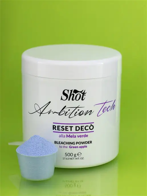 Shot Порошок для осветления волос зеленое яблоко, 500 г, 500 г, фото 2