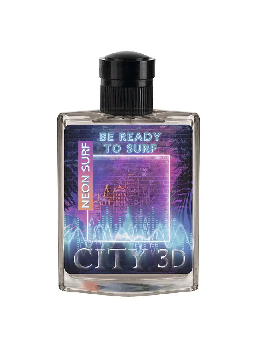 Духи мужские Neon Surf для подростков мальчиков, 90 мл. CITY PARFUM  11670164 купить за 538 ₽ в интернет-магазине Wildberries