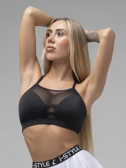 Топ спортивный для фитнеса, для танцев i-Style sportswear 11673704 купить за 972 ₽ в интернет-магазине Wildberries