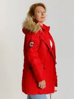 Парка Alaska Wmn Flag Red-Flag Red Apolloget 11677197 купить за 9 430 ₽ в интернет-магазине Wildberries