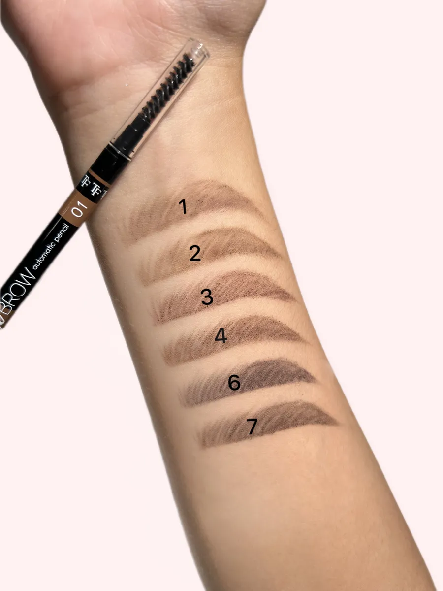 Карандаш для бровей коричневый автоматический TF ART BROW 01 TF Cosmetics  11718912 купить за 230 ₽ в интернет-магазине Wildberries