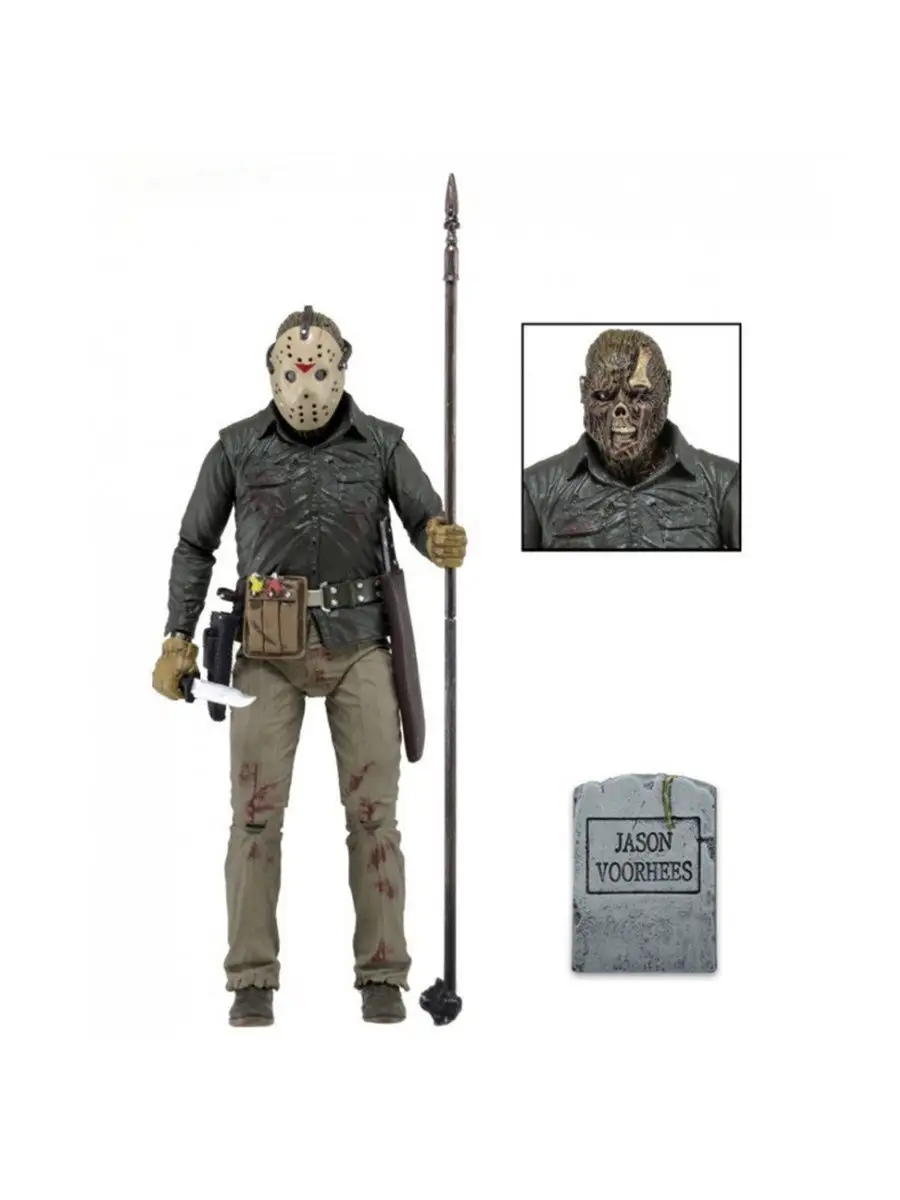 Фигурка Джейсон Вурхиз Пятница 13 (Friday 13th Jason Figure) Neca 11722556  купить в интернет-магазине Wildberries