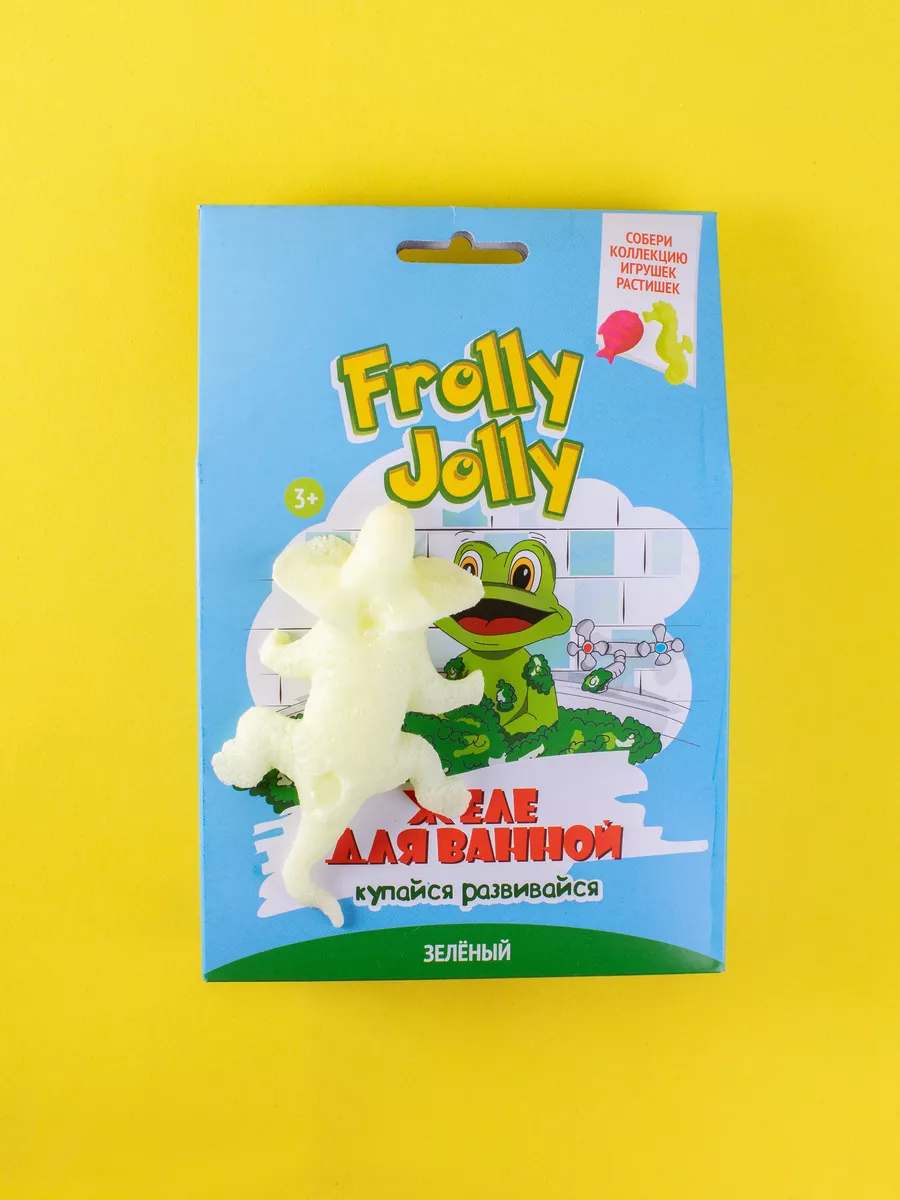 Желе для купания с игрушкой-растишкой, Frolly Jolly, 300 гр. Frolly Jolly  11726557 купить за 325 ₽ в интернет-магазине Wildberries